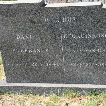 LATEGAN Daniel Stephanus 1867-1946 &amp; Georgina Isobella VAN DRUTEN 1877-1955