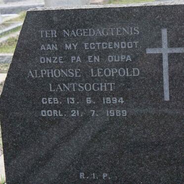 LANTSOGHT Alphonse Leopold 1894-1969