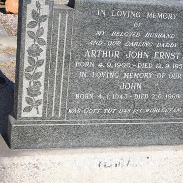 LANGMANN Arthur John Ernst 1900-1957 :: LANGMANN John 1943-1969