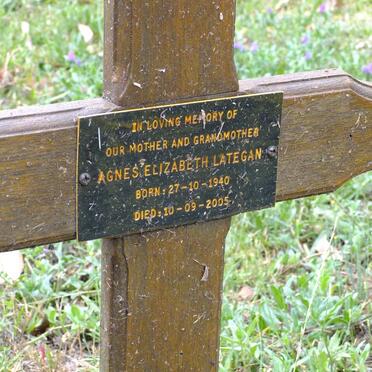 LATEGAN Agnes Elizabeth 1940-2005