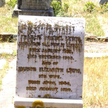 LEWIS Francis Samuel 1833-1900 &amp; Marion Elizabeth 1836-1928