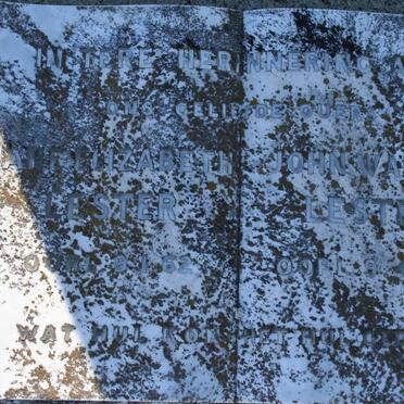 LESTER John Walter -1964 &amp; Jane Elizabeth -1962