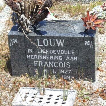 LOUW Francois 1927-1990