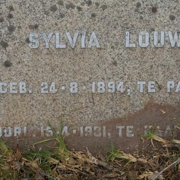 LOUW Sylvia 1894-1981