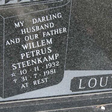 LOUW Willem Petrus Steenkamp 1932-1981