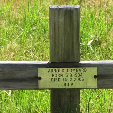 LOMBARD Arnold 1934-2006