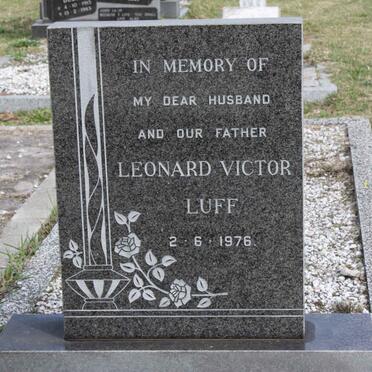 LUFF Leonard Victor -1976
