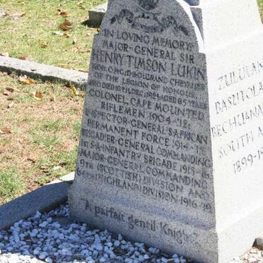 LUKIN Henry Timson -1925