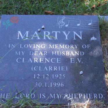 MARTYN Clarence E.V. 1925-1996