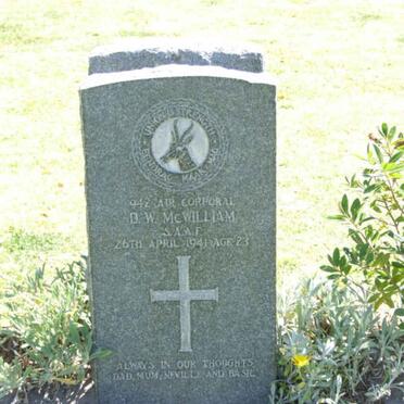 MCWILLIAM D.W. -1941