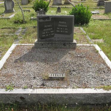 MEYER Petrus Hendrik 1855-1943 & Maria Johanna 1871-1931