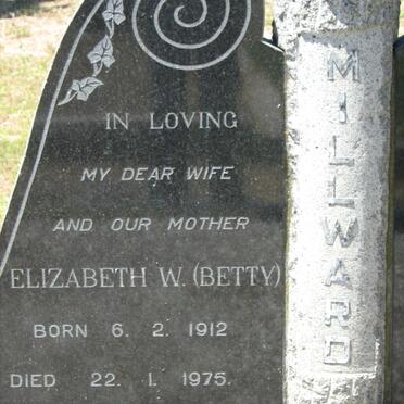 MILLWARD Elizabeth W. 1912-1975