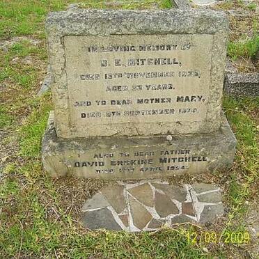 MITCHELL D.E. & Mary -1939 :: MITCHELL David Erskine