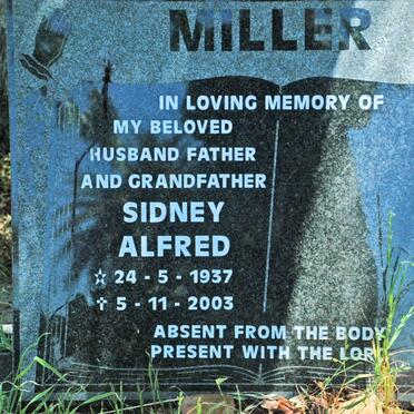 MILLER Sidney Alfred 1937-2003