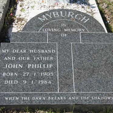 MYBURGH John Phillip 1905-1984