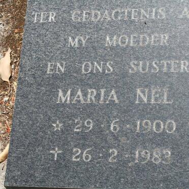NEL Maria 1900-1983