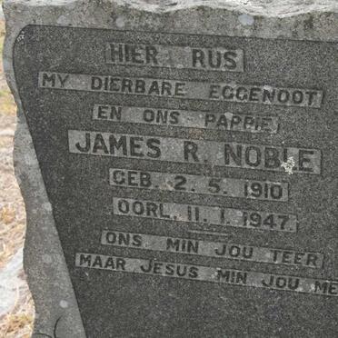 NOBLE James R. 1910-1947