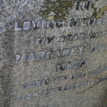 NASH Margaret Mary 1872-19?4