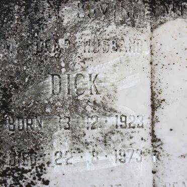 NICHOLSON Dick 1923-1973