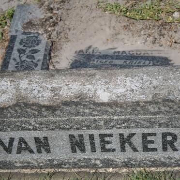 NIEKERK Maria Magdalena, van nee KRIEL 1905-1952