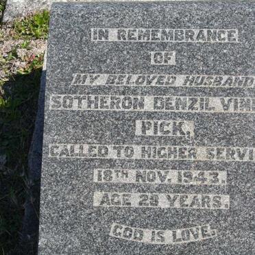 PICK Sotheron Denzil Viner -1943