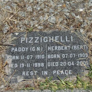 PIZZIGHELLI G.N. 1910-1998 :: PIZZIGHELLI Herbert 1909-2001