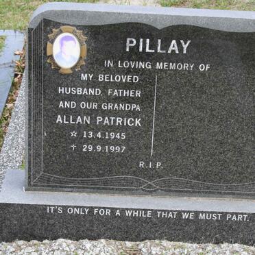 PILLAY Allan Patrick 1945-1997