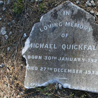QUICKFALL Michael 1928-1938