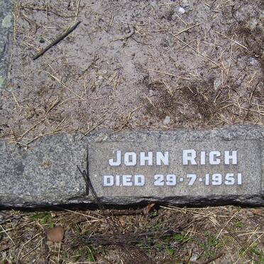 RICH John -1951