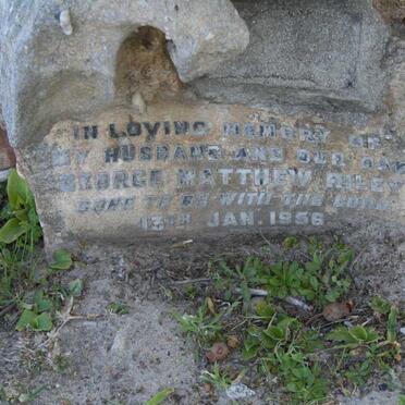 RILEY George Matthew -1956