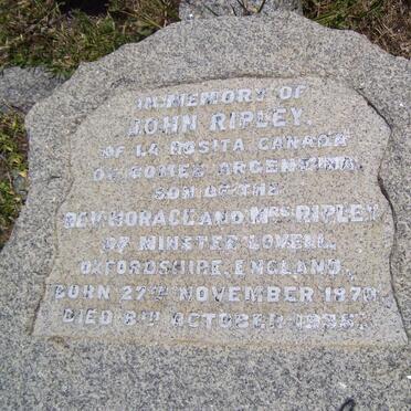 RIPLEY John 1870-1935