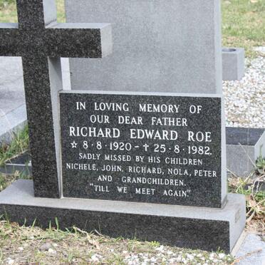 ROE Richard Edward 1920-1982