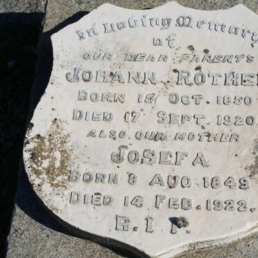 ROTHER Johann 1850-1920 &amp; Josef A. 1849-1922