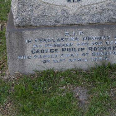 ROURKE George Philip  -1954