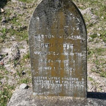 ROULSTONE Gaston William -1917