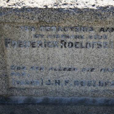 ROELOFSE Frederick