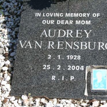 RENSBURG Audrey, van 1928-2004