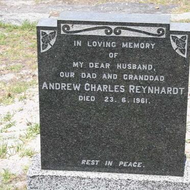 REYNHARDT Andrew Charles -1961