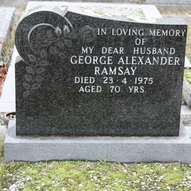 RAMSAY George Alexander -1975