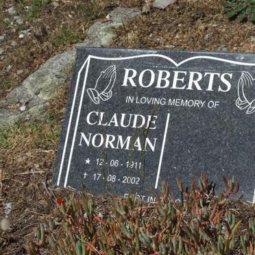 ROBERTS Claude Norman 1911-2002