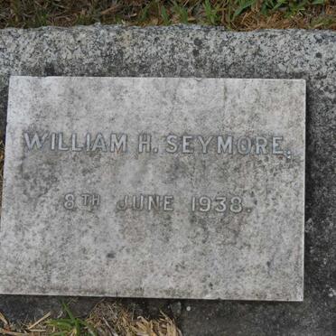 SEYMORE William H. -1938