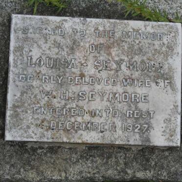 SEYMORE Louisa -1927