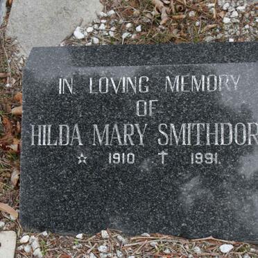 SMITHDORF Hilda Mary 1910-1991