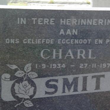 SMIT Charl 1934-1972