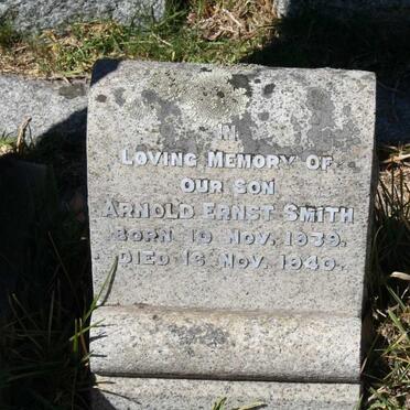 SMITH Arnold Ernst 1939-1940