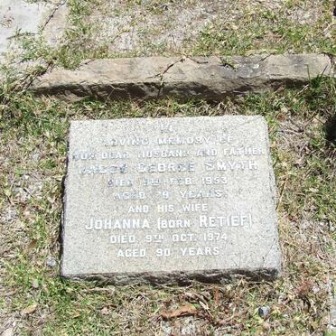 SMYTH Jacob George -1953 &amp; Johanna RETIEF -1974