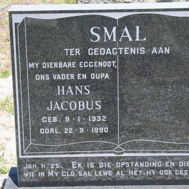 SMAL Hans Jacobus 1932-1990