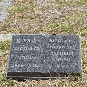 SMOOK Nicolaas Johannes 1890-1971 &amp; Barbara Magdalena 1886-1953