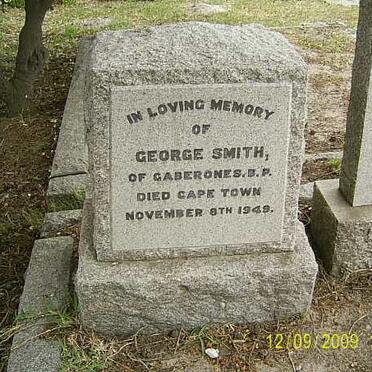 SMITH George -1949