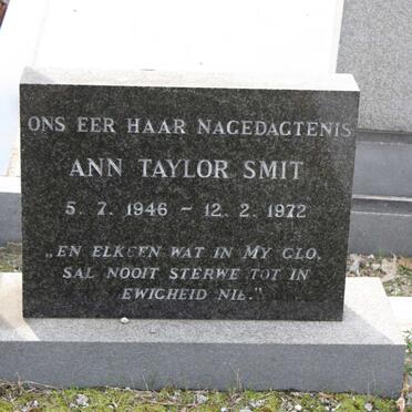 SMIT Ann Taylor 1946-1972